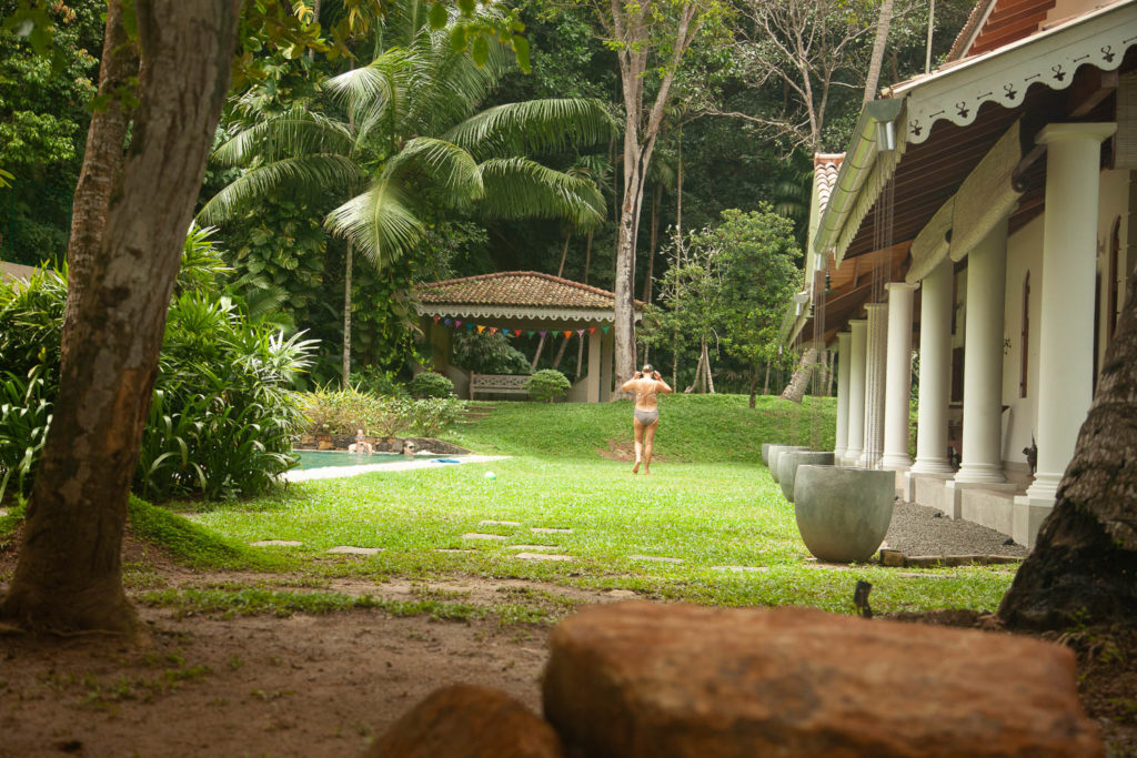 Kalukanda House gardens