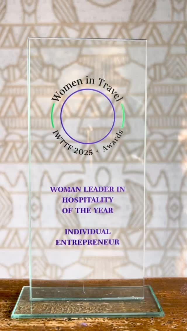 Meet the owner! We’re celebrating 🎉 I was awarded ‘Women Leader in Hospitality - Entrepreneur’ at the International Women in Travel and Tourism Awards 2025, in London this week. And this one is for all of us. Without my teams at the villa and elsewhere, our partners worldwide, all our wonderful guests and our supportive followers, we couldn’t do what we do. 
 
We are a Sri Lankan, Female founder owned brand. I am a designer of 20+ years and built Kalukanda House from the ground up. Staying with us is simply the start of your travel experience. I believe that travelling to Sri Lanka is about how you feel through discovery. I have opened Kalukanda House, my home, to you so that you can “feel” the colour, the sound, the art, the history, the beating HEART of the people. We support local, we offer sensory experiences, we introduce you to innovators, we offer adventure and expansion. No. We are not like everybody else, and our guests don’t want us to be. And neither do I.
 
Through my networks and platforms that I am creating with highly talented others who inspire me, Kalukanda House is more than a place to stay. We are a doorway into Narnia, where people believe in the preciousness of local wisdom, preservation of nature and the empowerment of local talent. Am I feminist? Hell yes! Do I believe in freedom? You betcha! Can Travel be a force for good. Let me show you how! What do I want you to experience? Epiphany ❤️
 
Thankyou to the judges and sponsors of #iwttf2025,and @womenintravel_cic cic  for creating a space to talk about inclusivity, and for recognising my business amongst so many deserving greats. In an increasingly divided world, travel has the power to create kinship across cultures and travelling with us will bring you the joy of it. Sri Lanka is an island to experience this, Kalukanda House is a place to feel it. Come and stay and give as much as you take - give your time, your heart, and open mind. You won’t regret travelling this way. 
 
Congratulations to all the other winners of these awards. We at Kalukanda House are so proud to stand amongst you, thank you for inspiring me endlessly.
 
#kalukandahouse #srilankatourism #femalefounder #creativelife