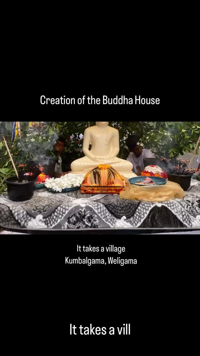 We’re honoured to be settled into this village and could not be prouder of the people who live here, banding together to create a Buddha House for all who want to say a prayer. At Kalukanda House we embrace and welcome all religions. We dream and wish for Peace and Love. We created this montage to share, all photos and video credits to our friend Nuan who organised the building of this beautiful house and celebration 🙏🏽
 
 
 
 
#srilankalife #srilankanpeople #srilanka🇱🇰